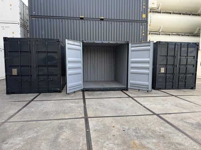 Gebruikte 10ft opslag zeecontainer, Ophalen, Active Container Services BV, Info@activecontainers.nl, Rederijweg 18, 4906 CX Oosterhout