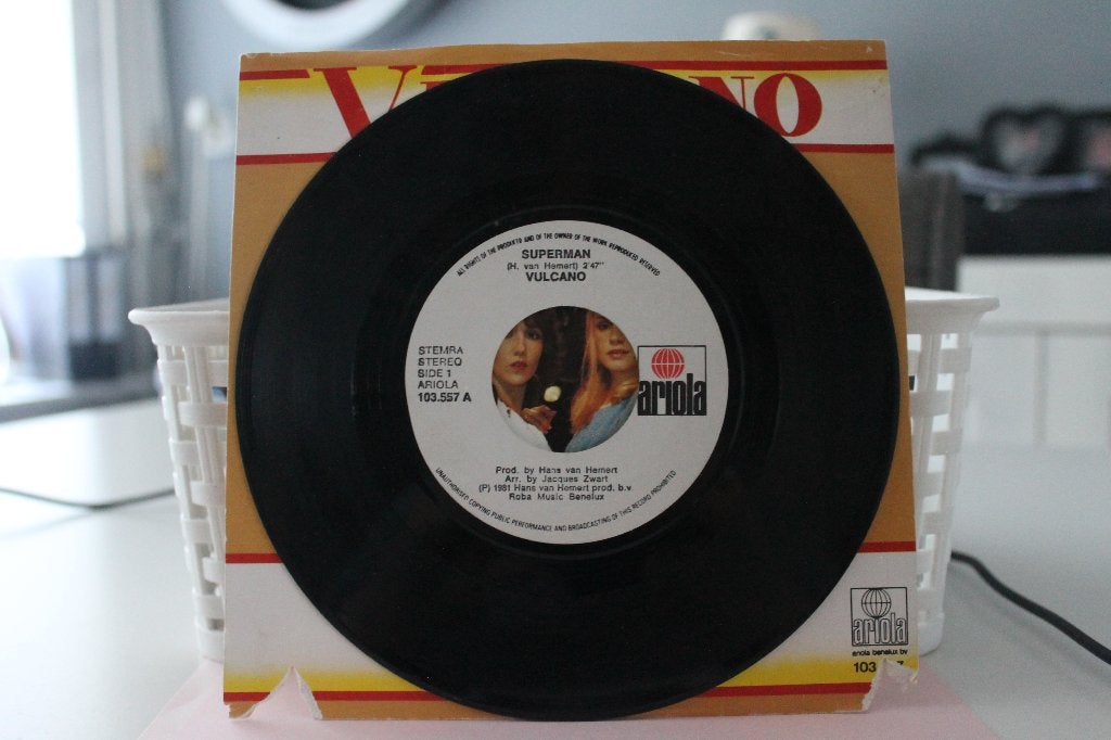 7" Single Vulcano - Superman / O-Only You, Cd's en Dvd's, Gebruikt, 7 inch, Ophalen of Verzenden, Pop