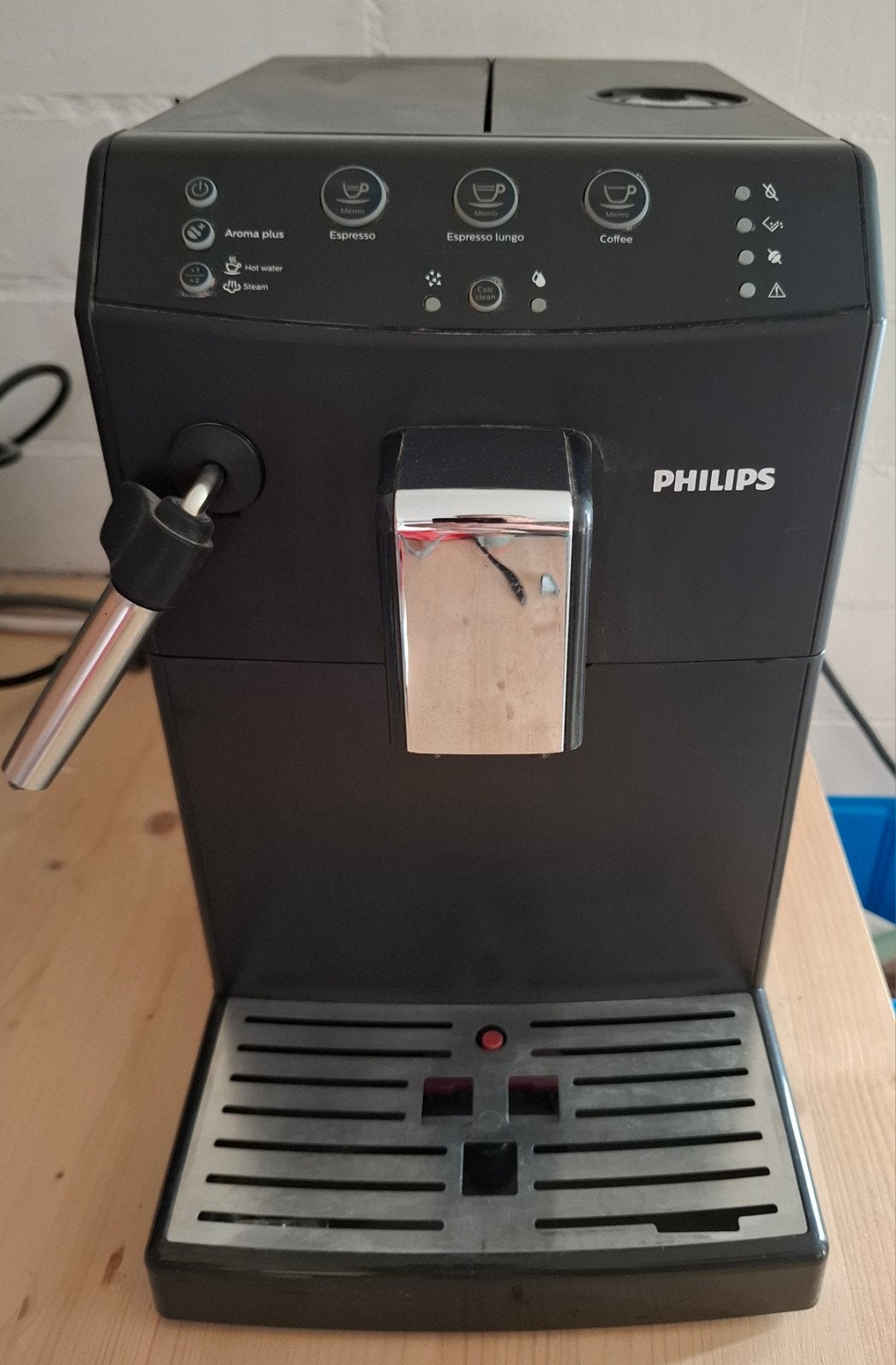 Philips HD8827 Koffiemachine - Werkt, lekt soms, Witgoed en Apparatuur, Koffiezetapparaten, Ophalen, Gebruikt, Koffiemachine, Koffiebonen