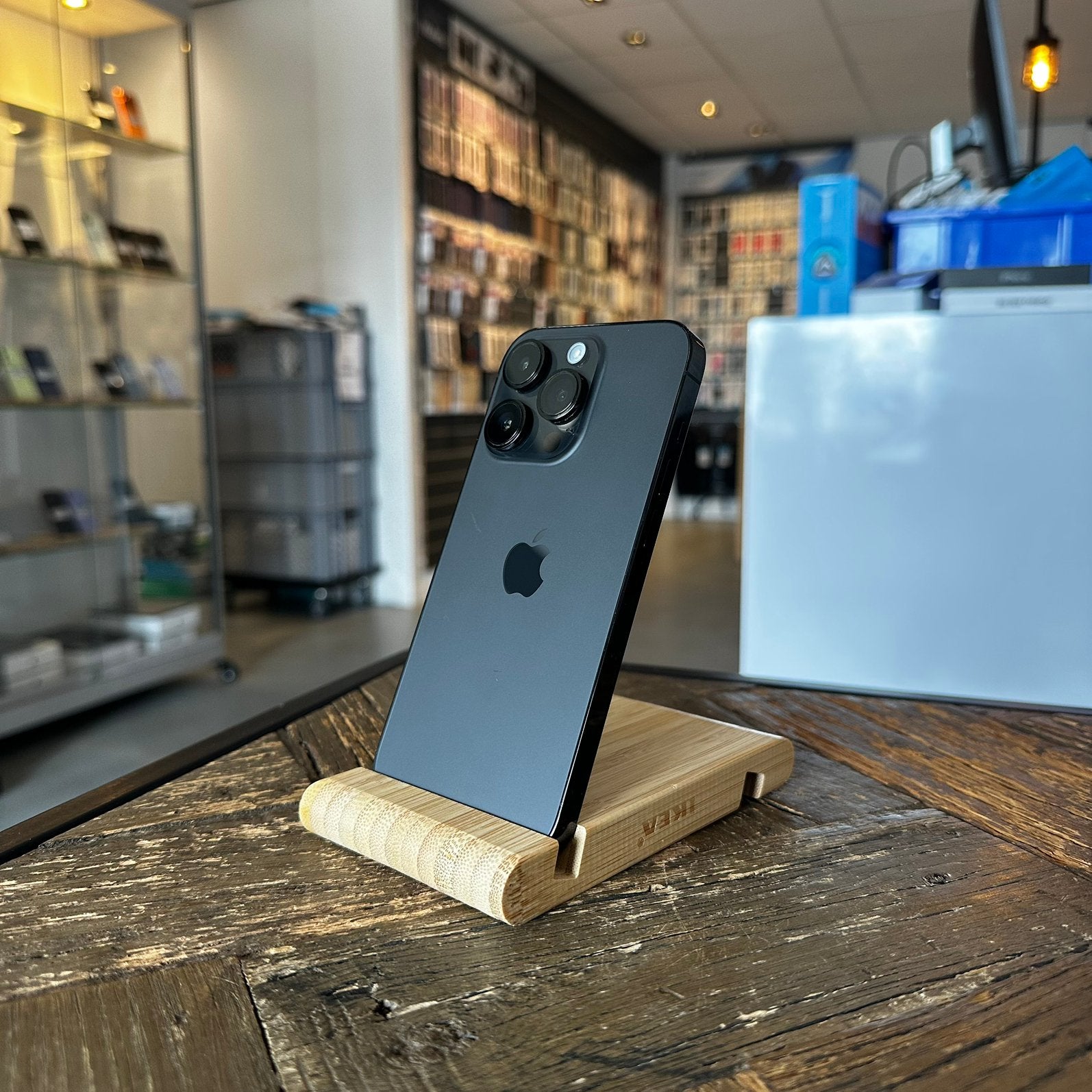 Apple iPhone 14 Pro 128GB - Als Nieuw - incl Garantie, Apple, Zwart, 88 %, Ophalen of Verzenden