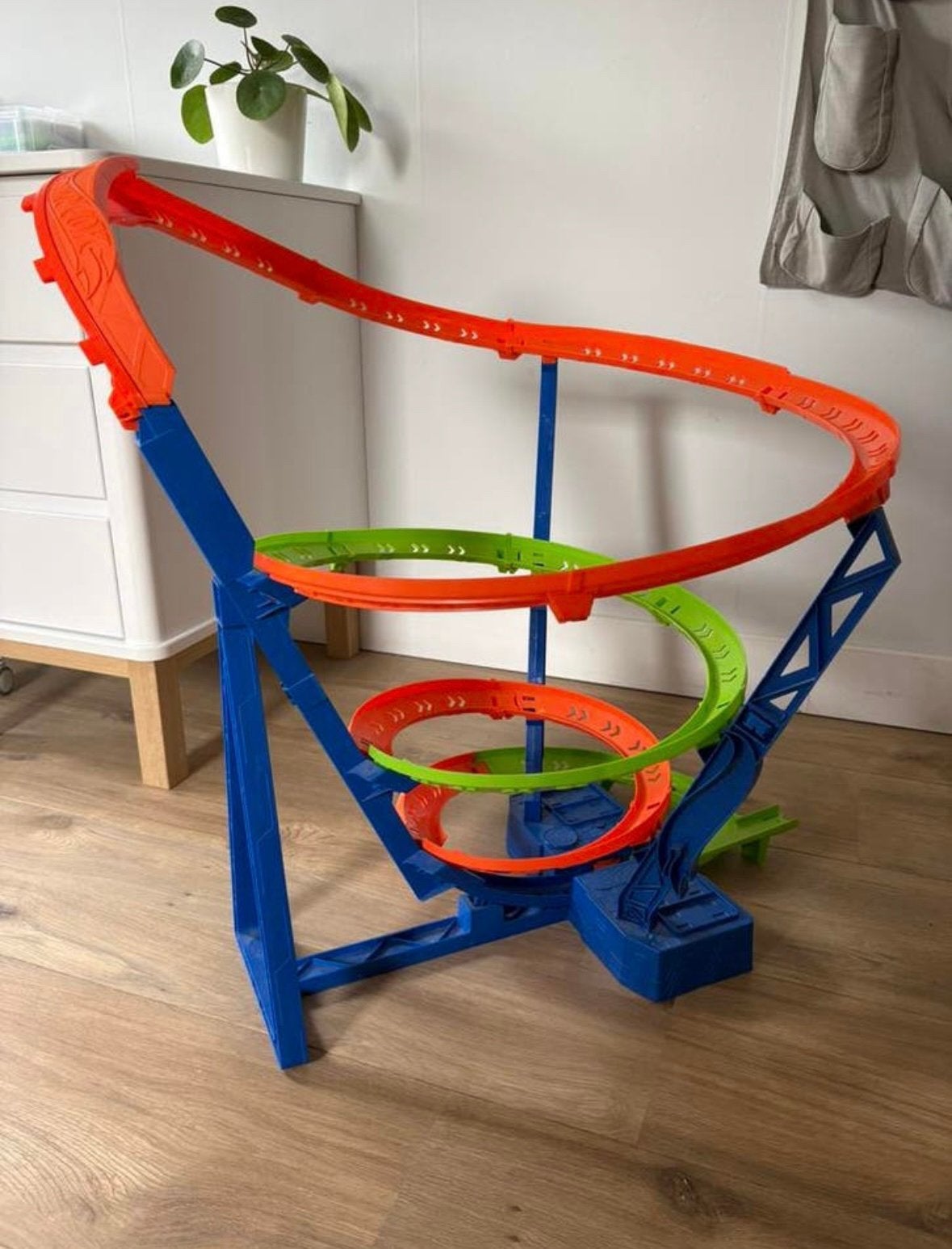 Hot Wheels Action Hyper-Speed Crash Racebaan, Kinderen en Baby's, Speelgoed | Racebanen, Ophalen of Verzenden, Zo goed als nieuw
