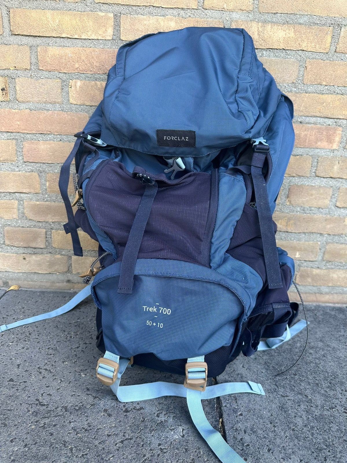 Backpack Forclaz Trek 700 inclusief accessoires, Ophalen, Zo goed als nieuw, Rugzak