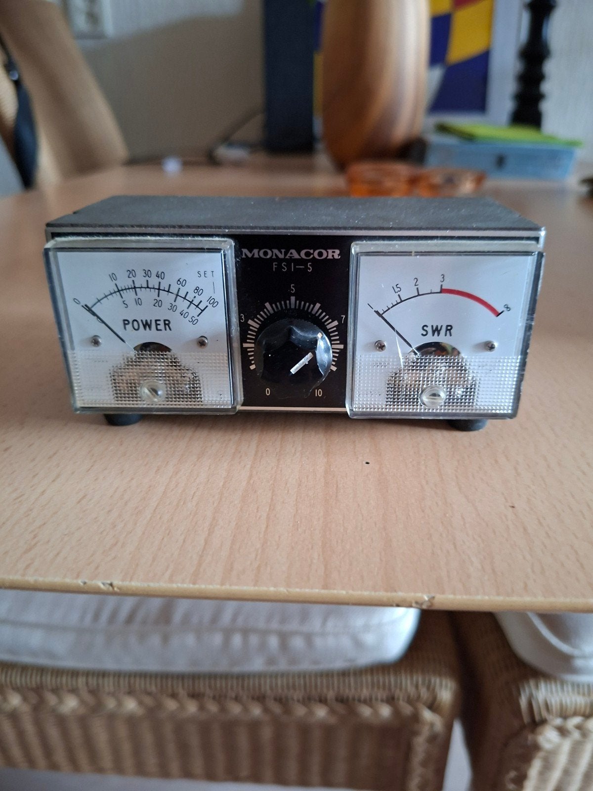 Monacor FS1-5 SWR & Power Meter - Zender en Ontvanger, Ophalen, Gebruikt