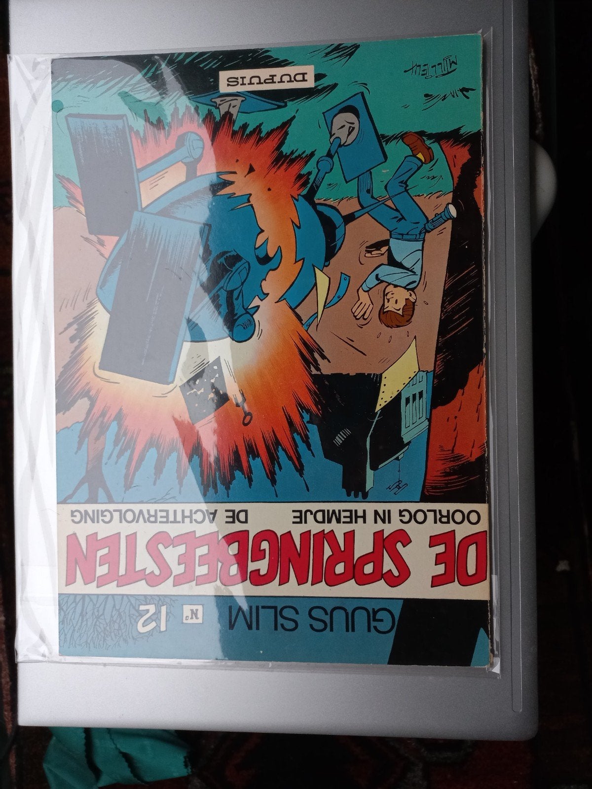 Guus Slim, Gelezen, Eén stripboek, Ophalen of Verzenden, Maurice Tillieux