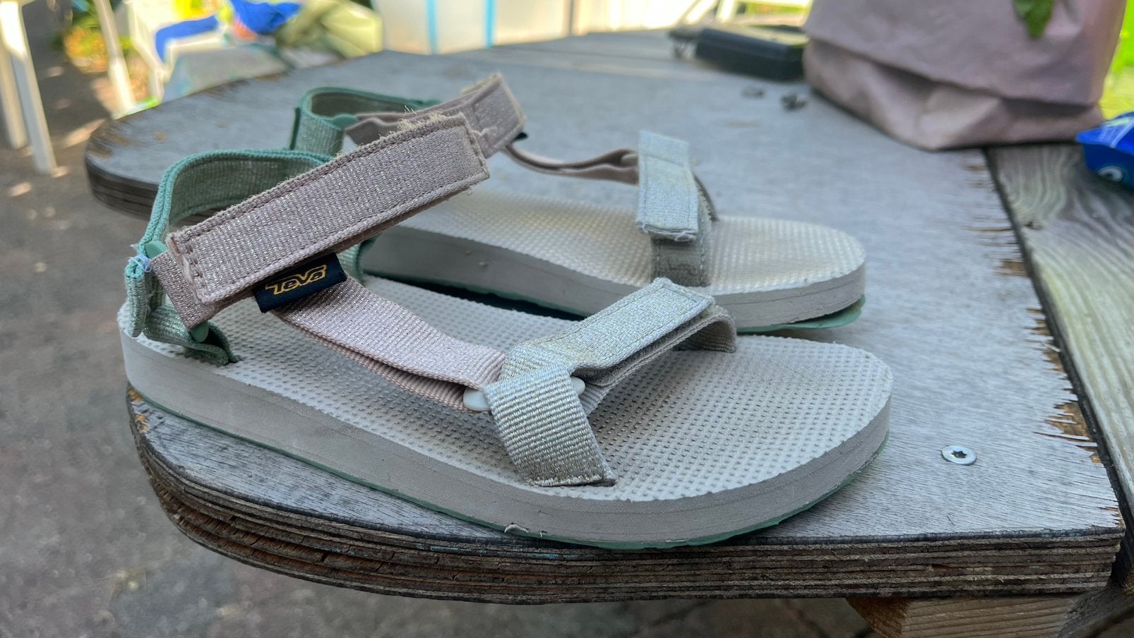 Teva sandalen 33/34 (vallen wat groter, 35), Ophalen, Gebruikt, Meisje, Overige typen