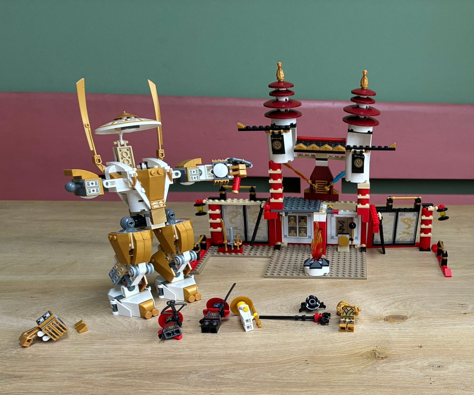 Mooie lego Ninjago set: Temple of light (70505), Ophalen of Verzenden, Zo goed als nieuw