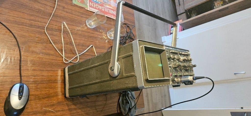 PM 3214 Philips Oscilloscoop 0-25 MHz 2 kanaals met Probes, Ophalen of Verzenden, Gebruikt, Elektriciteit