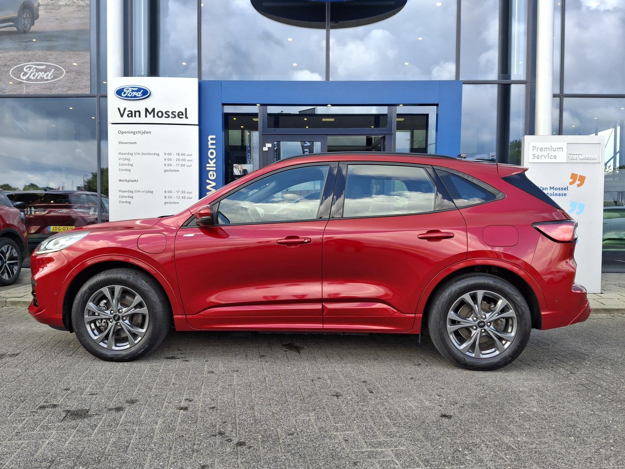 Ford Kuga 2.5 PHEV ST-Line | Elektrische trekhaak | Panorama, Auto's, Gebruikt, Euro 6, 4 cilinders, Plug-in hybride