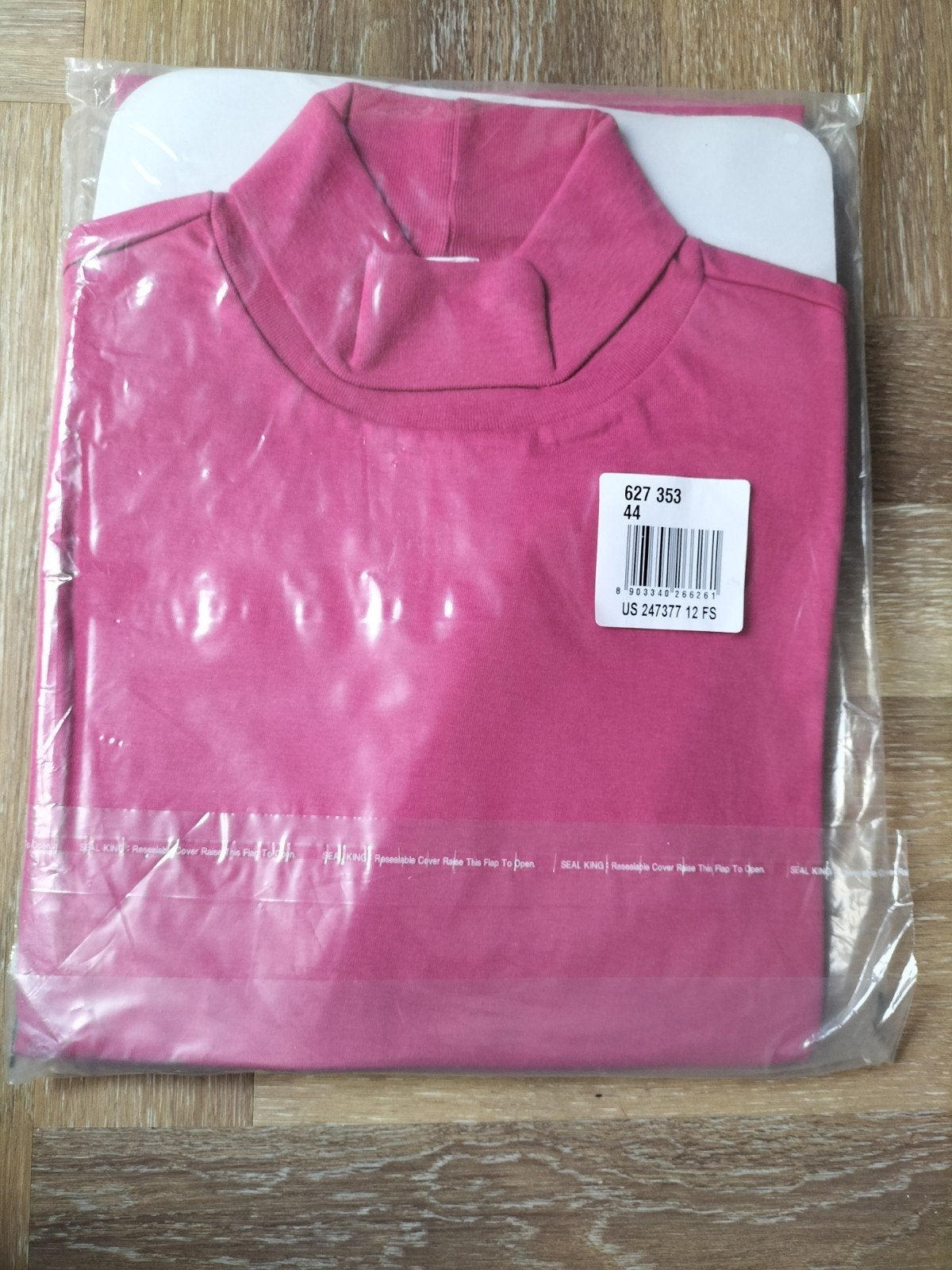 Roze colshirt met lange mouwen - Maat 44 Peter Hahn, Maat 42/44 (L), Nieuw, Ophalen of Verzenden, Lange mouw