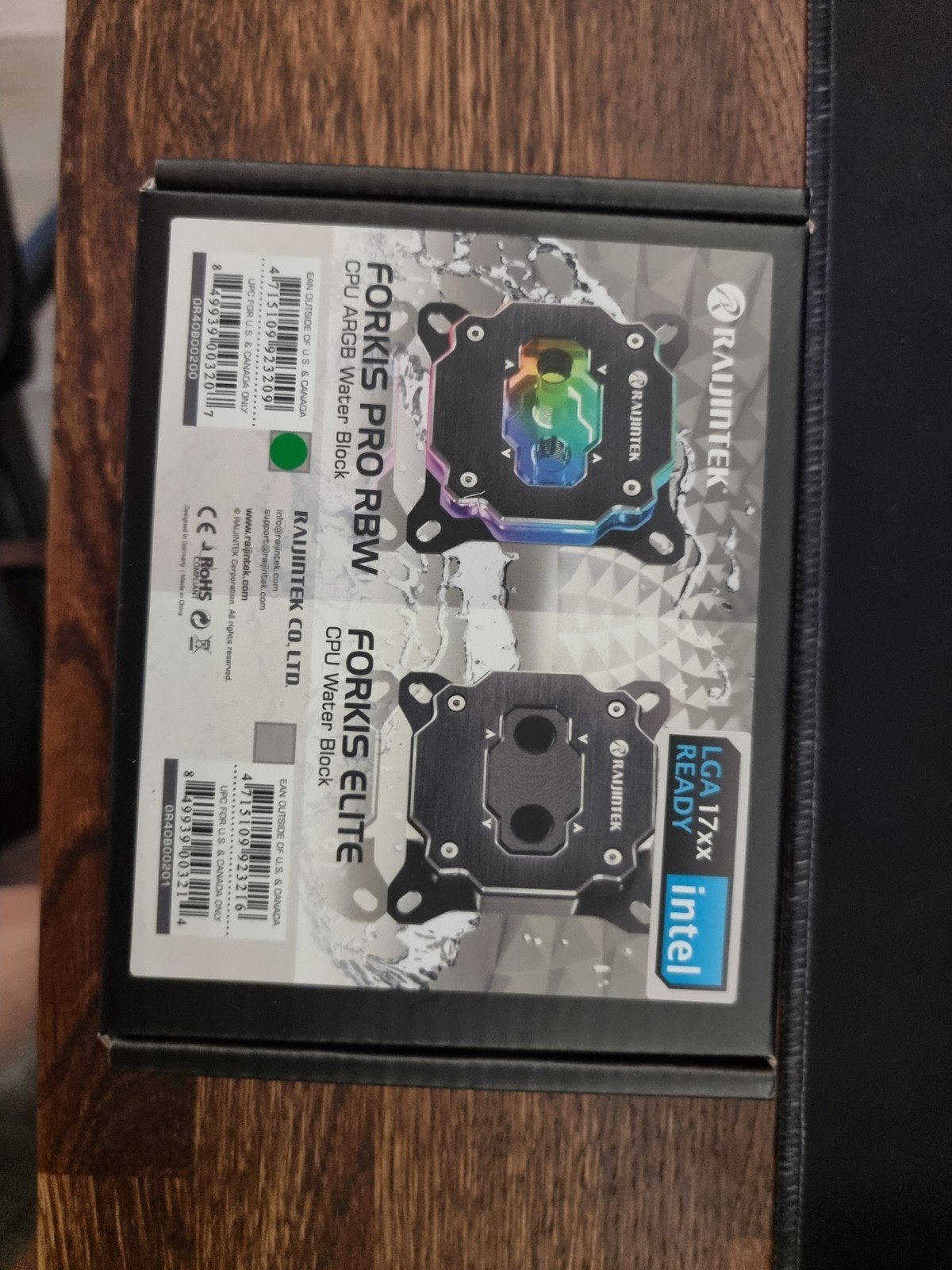 RAIJINTEK RBW CPU Water Block LGA 1700, Computers en Software, Ophalen of Verzenden, Nieuw, Waterkoeling