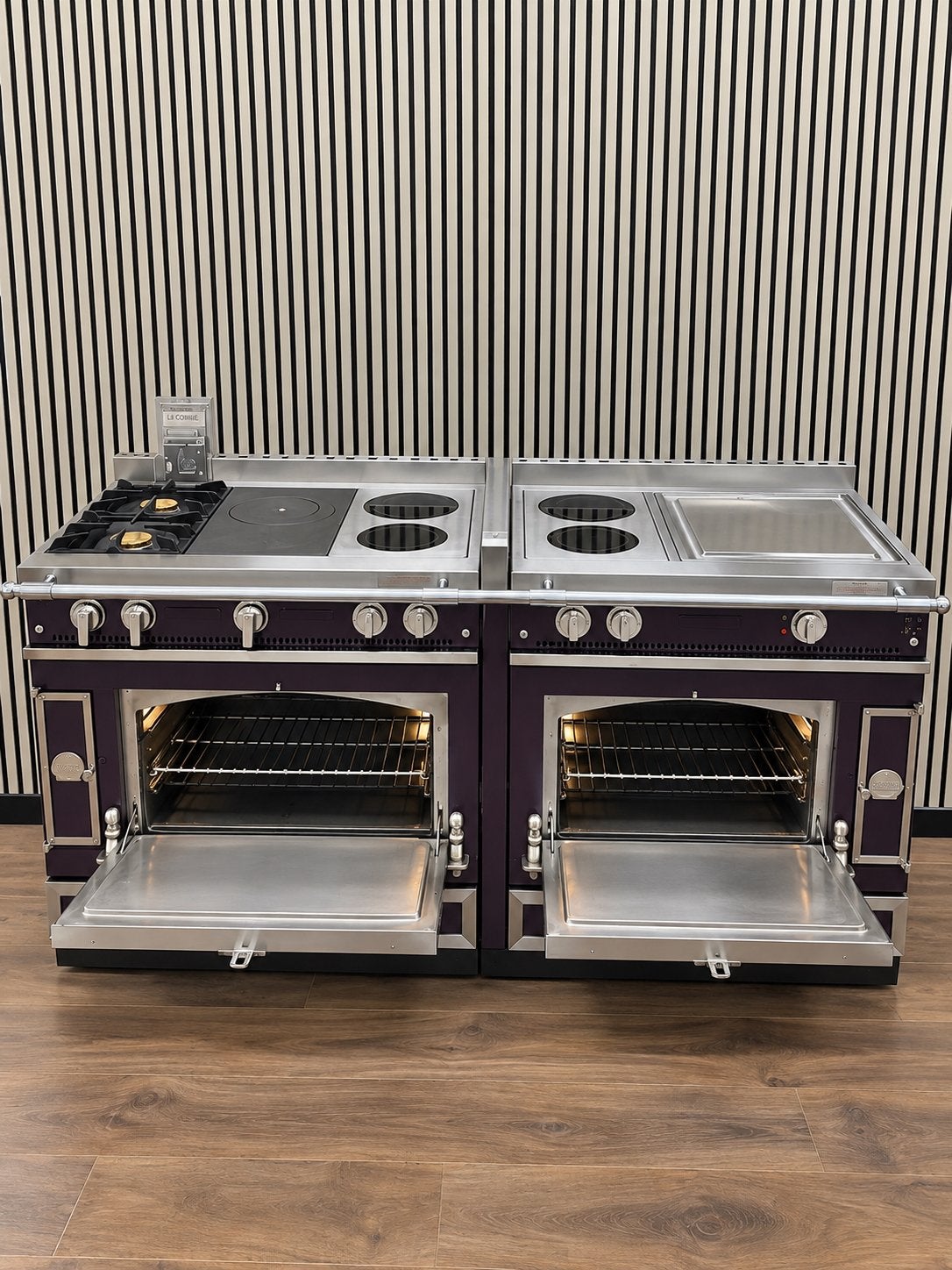 Prachtige Luxe La Cornue 3 pits + coupe de feu 4 zones 180cm, Fornello Esperta, Ophalen of Verzenden, Energieklasse A of zuiniger