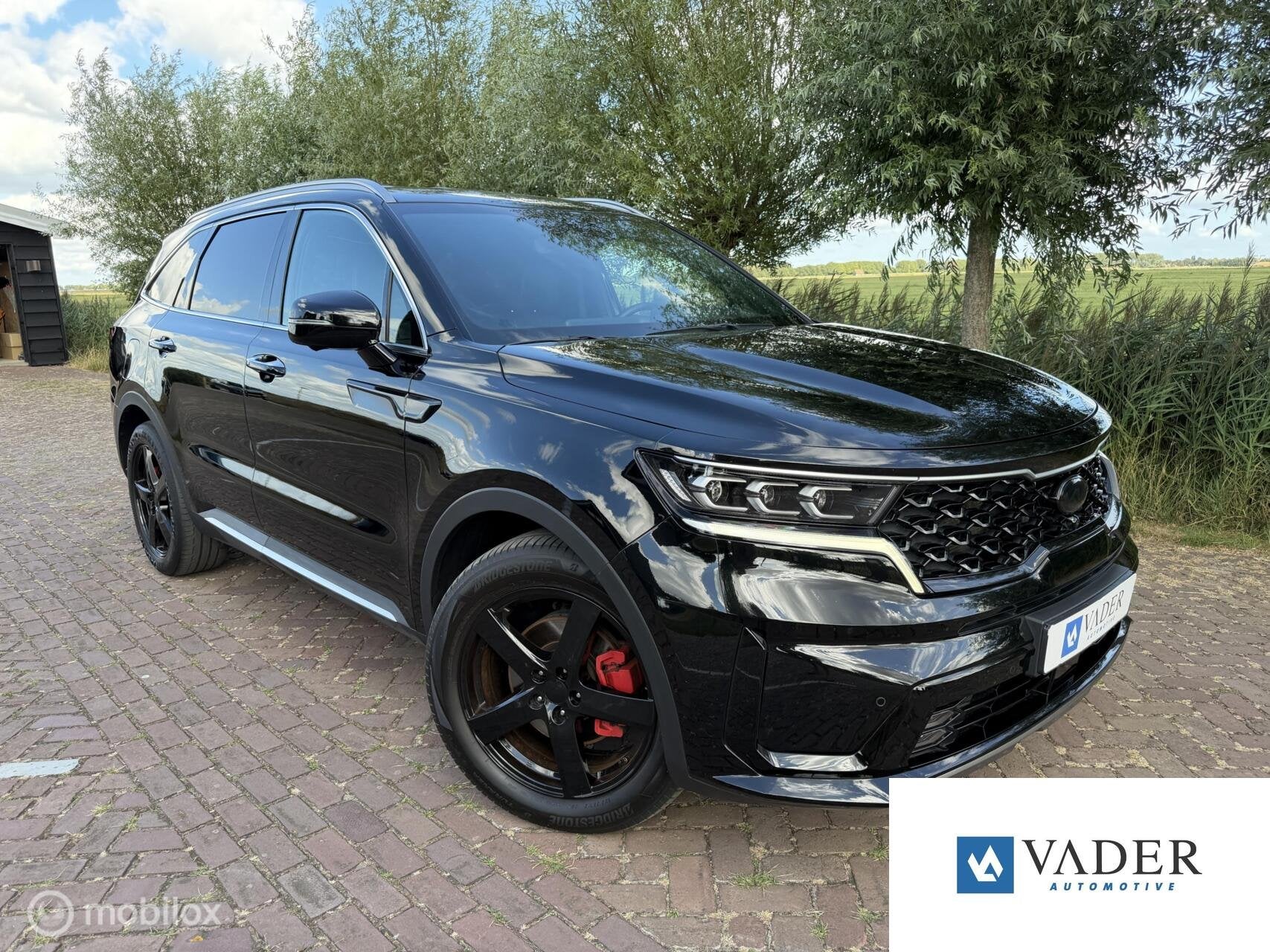 Kia Sorento 1.6 T-GDI PHEV 4WD ExecutiveLine 7 Zits Trekhaak, Auto's, Gebruikt, 4 cilinders, 7 stoelen, Zwart
