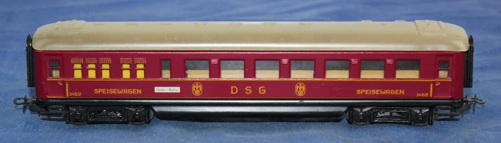 Märklin 4008.9 (346/2) DSC restauratie rijtuig., Hobby en Vrije tijd, Modeltreinen | H0, Wisselstroom, Gebruikt, Wagon, Ophalen of Verzenden