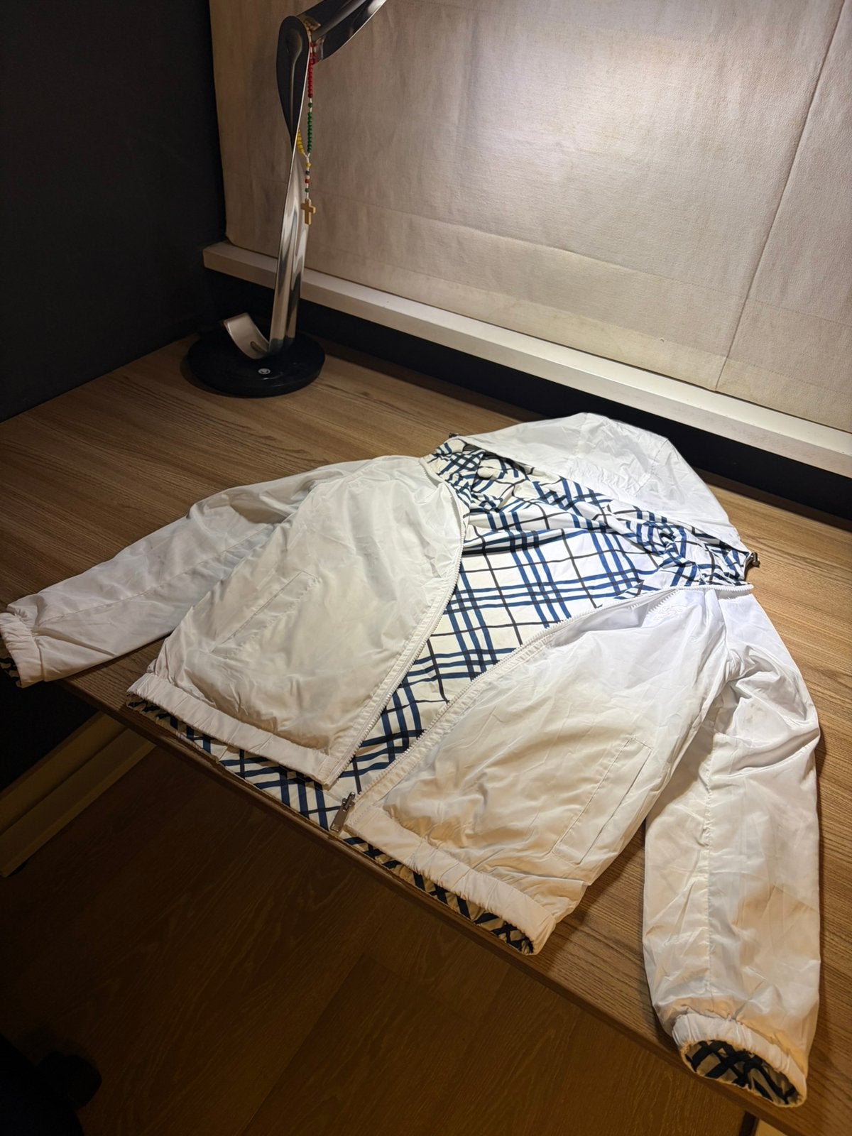 Burberry jas, Ophalen of Verzenden, Zo goed als nieuw, Maat 38/40 (M), Zwart