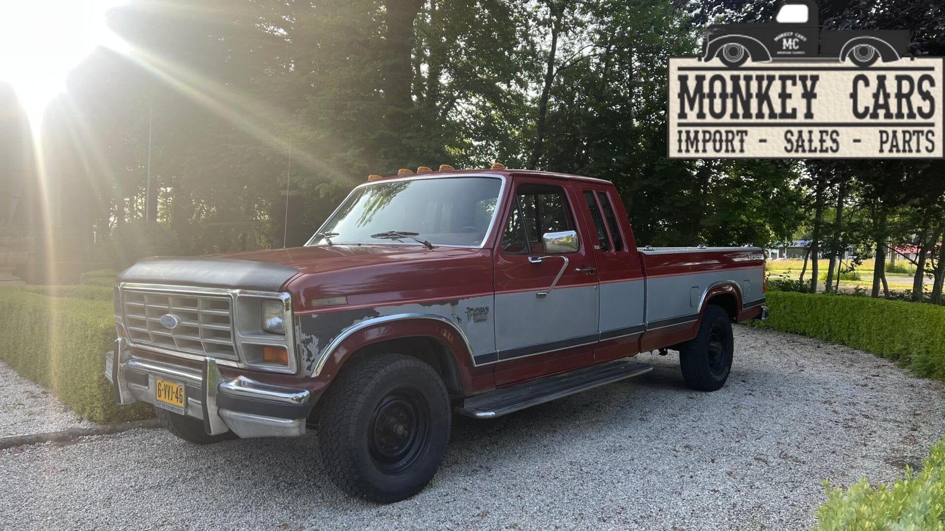Ford F250 Diesel 1985 6 Persoons NWE APK!, Automaat, 6900 cc, Gebruikt, 8 cilinders