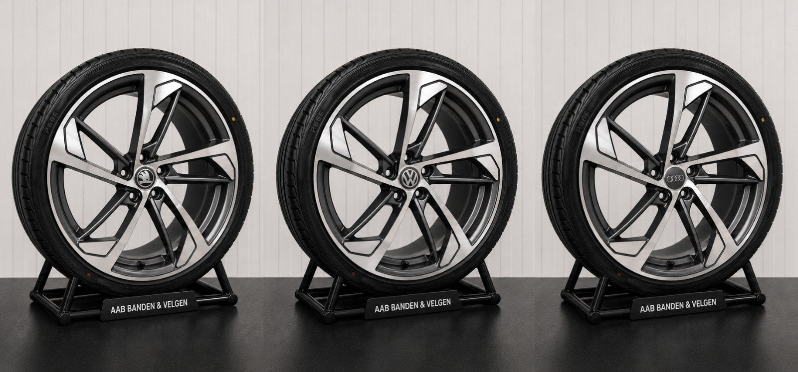 19 inch RS6-Look AUDI A6 VOLKSWAGEN SKODA A3 A4 A5 A6 A7 A8, 19 inch, Gebruikt, Velg(en), Ophalen of Verzenden