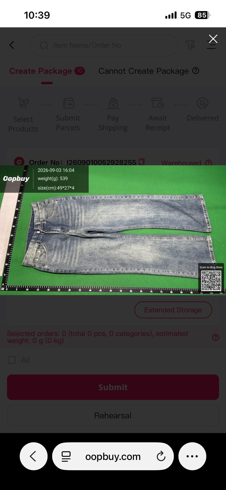 Japan style Bootcut jeans, Ophalen of Verzenden, Zo goed als nieuw, Blauw, W32 (confectie 46) of kleiner