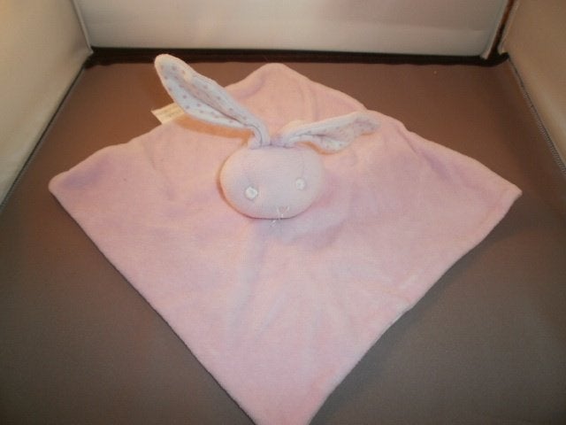 bambino konijn doek gestipt oren roze/wit velours/trico stof, Kinderen en Baby's, Speelgoed | Knuffels en Pluche, Overige merken