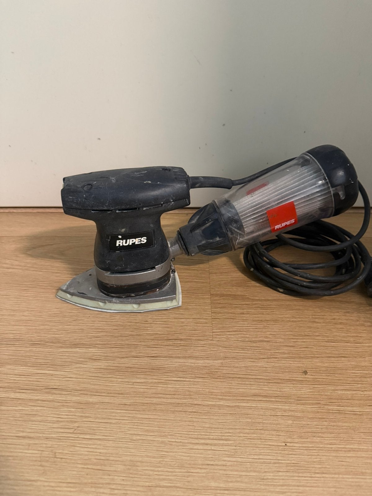RUPES LS71T Delta Schuurmachine met Stofafzuiging, Ophalen, Gebruikt, Minder dan 600 watt, Vlakschuurmachine