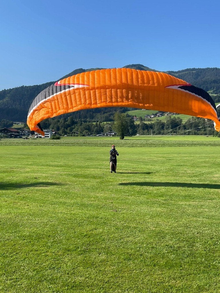 paraglider / parapente, Sport en Fitness, Ophalen, Zo goed als nieuw, Scherm