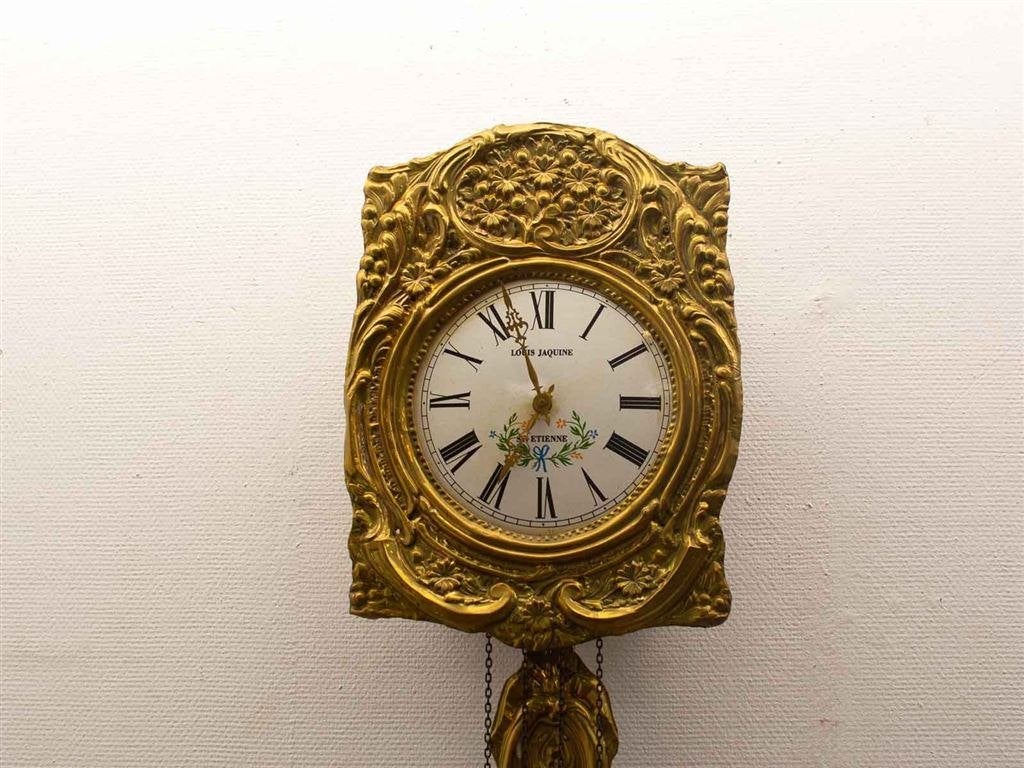 louis jaquine st etiene 28546, Ophalen of Verzenden, Gebruikt, Wandklok