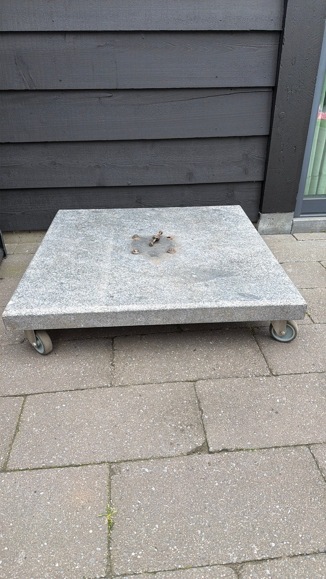 Parasolvoet op wielen, Ophalen, Parasolvoet, Minder dan 1 meter, Verstelbaar