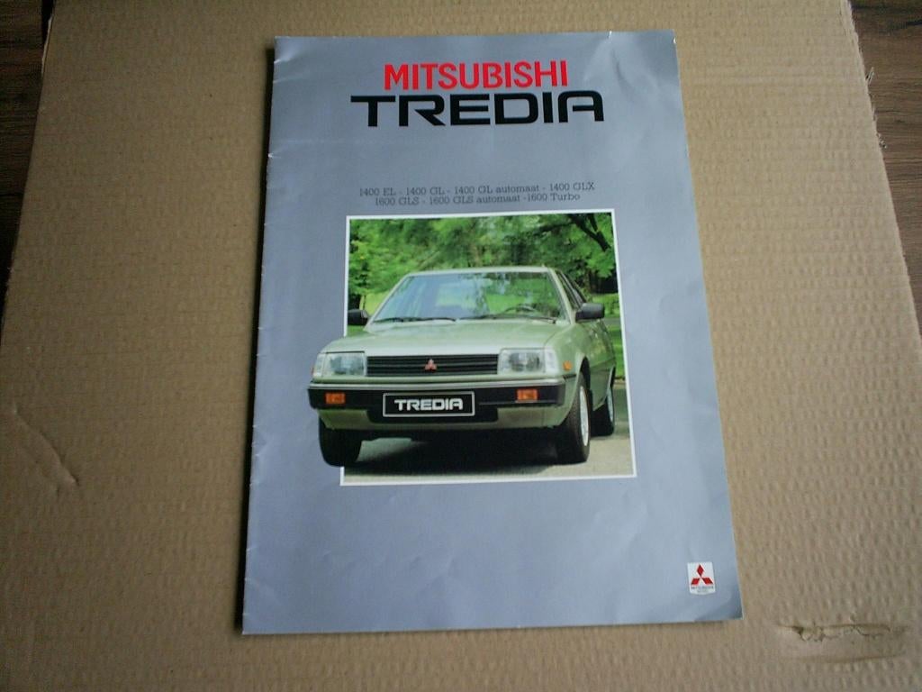 Mitsubishi Tredia o.a. Turbo 1983 20 pag., Verzenden, Zo goed als nieuw, Mitsubishi