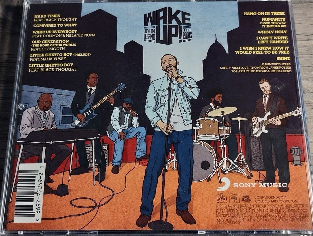 John Legend And The Roots - Wake Up, Ophalen of Verzenden, Zo goed als nieuw