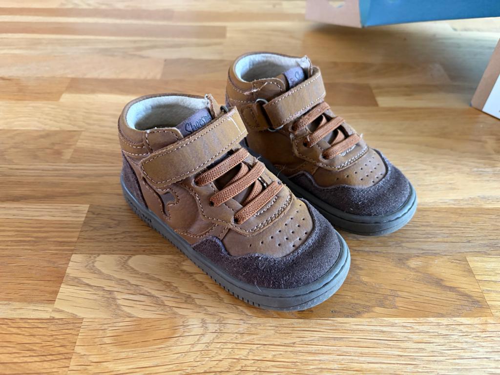 Nette Shoesme leren schoenen bruin, maat 24 (ZGAN), Kinderen en Baby's, Kinderkleding | Schoenen en Sokken, Jongen of Meisje, Schoenen