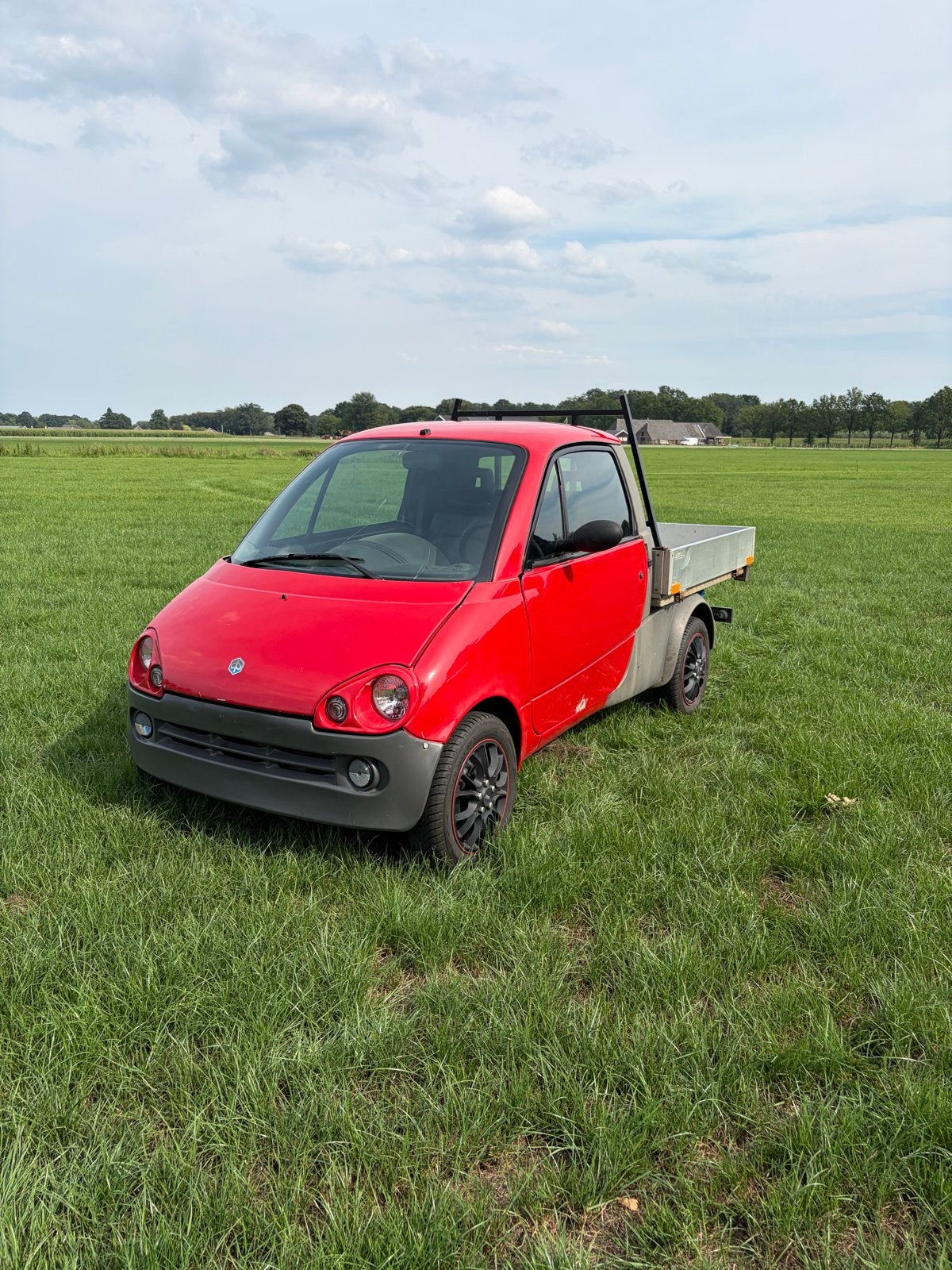 Brommobiel met laadbak, Gebruikt, 16 km/u of meer, 46 km of meer, Ophalen