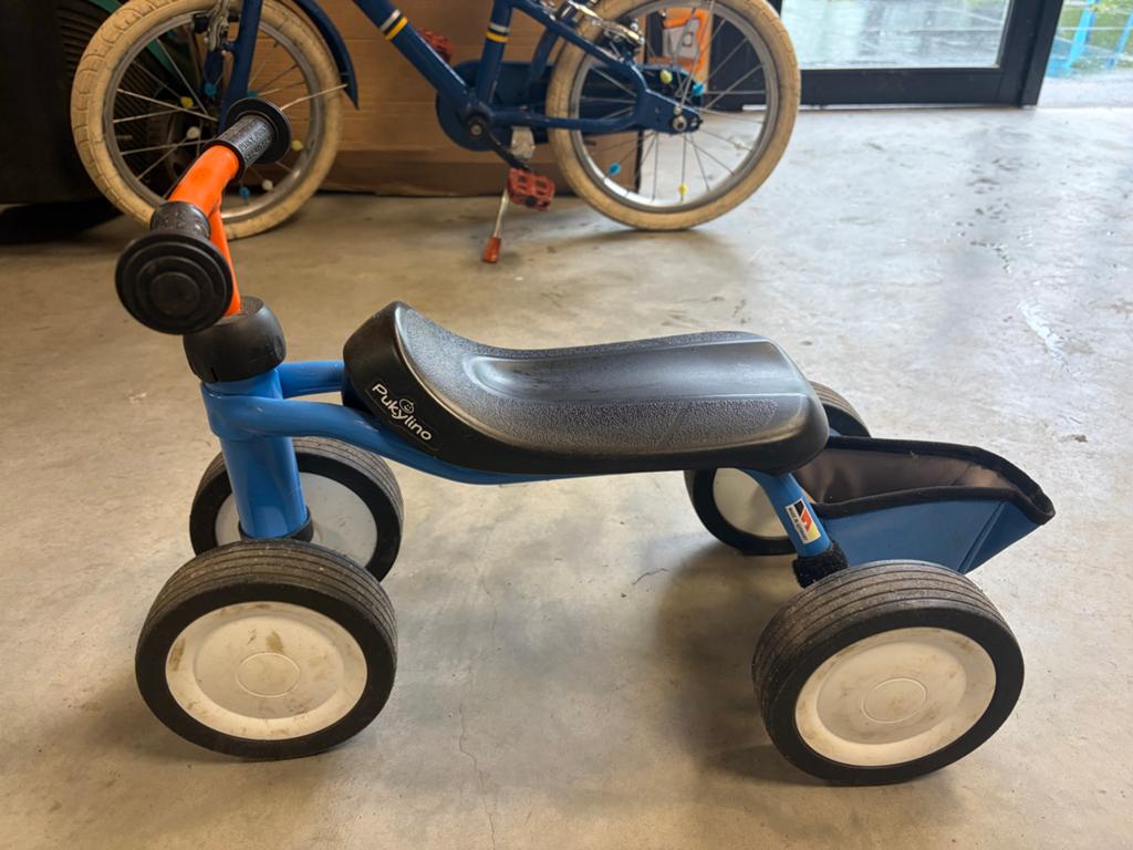 Puky Pukylino loopfiets / loopauto - Blauw, Ophalen, Zo goed als nieuw