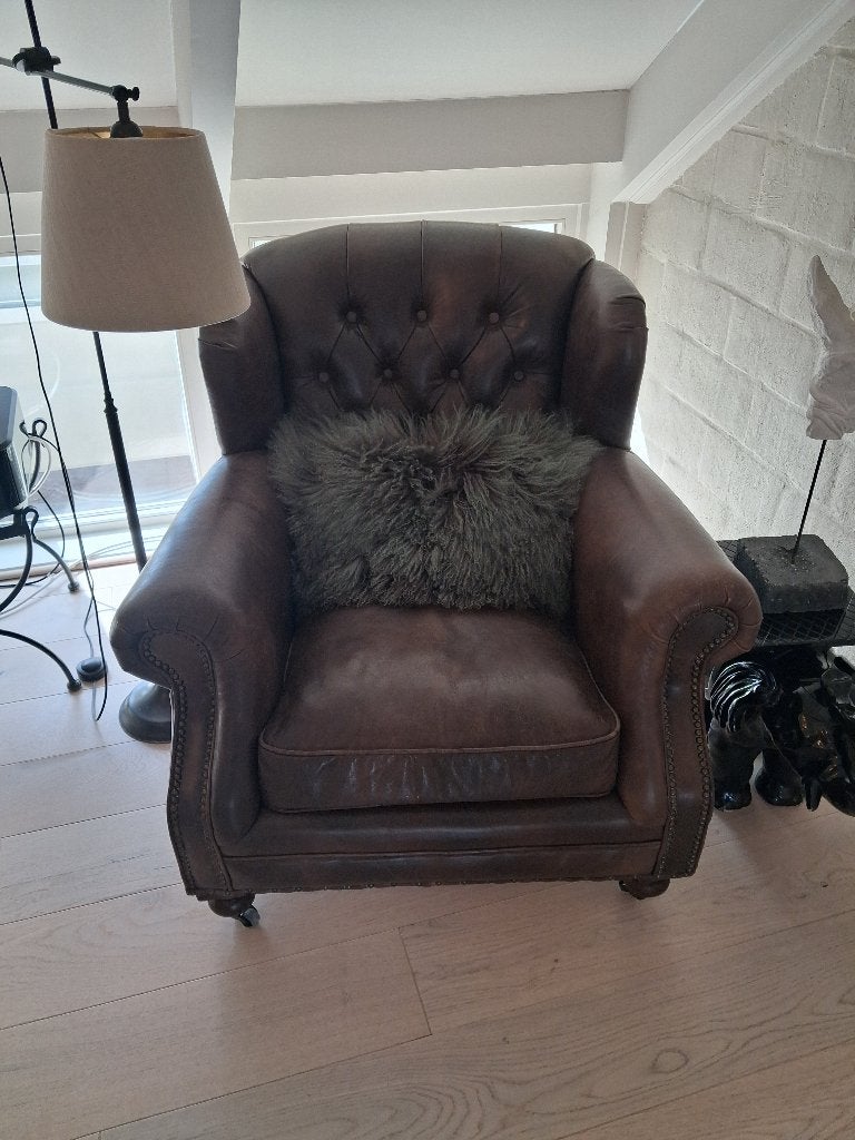 Zetels, Ophalen, Lounge club, Zo goed als nieuw, 75 tot 100 cm