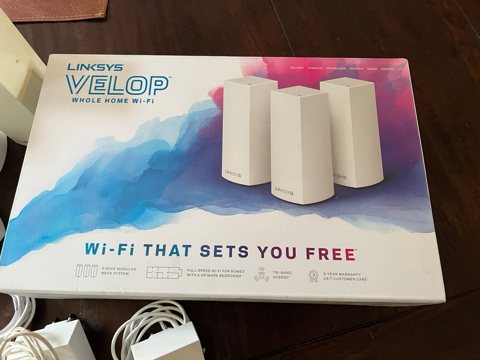 Linksys Velop WHW03 (7 nodes), Ophalen, Gebruikt