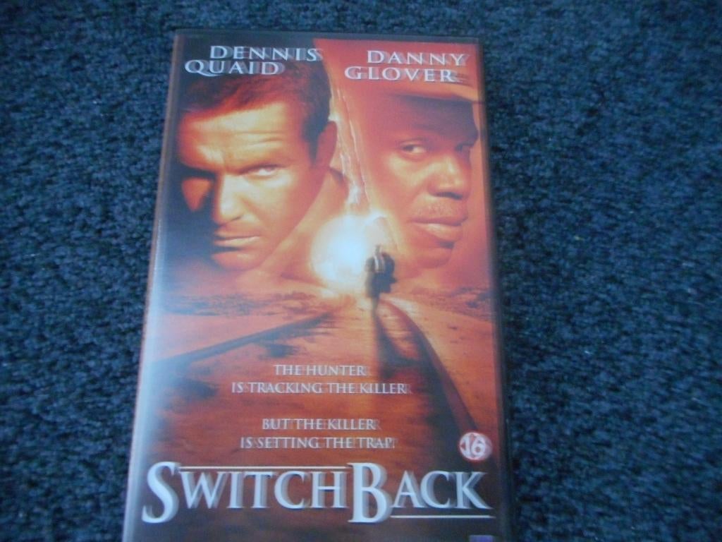 SWITCHBACK! Thriller met Danny Glover & D.Quaid Op VIDEO!, Vanaf 16 jaar, Verzenden, Zo goed als nieuw, Thrillers en Misdaad