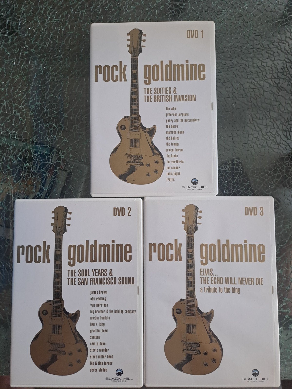 rock goldmine - 3x (dvd), Alle leeftijden, Ophalen of Verzenden, Zo goed als nieuw