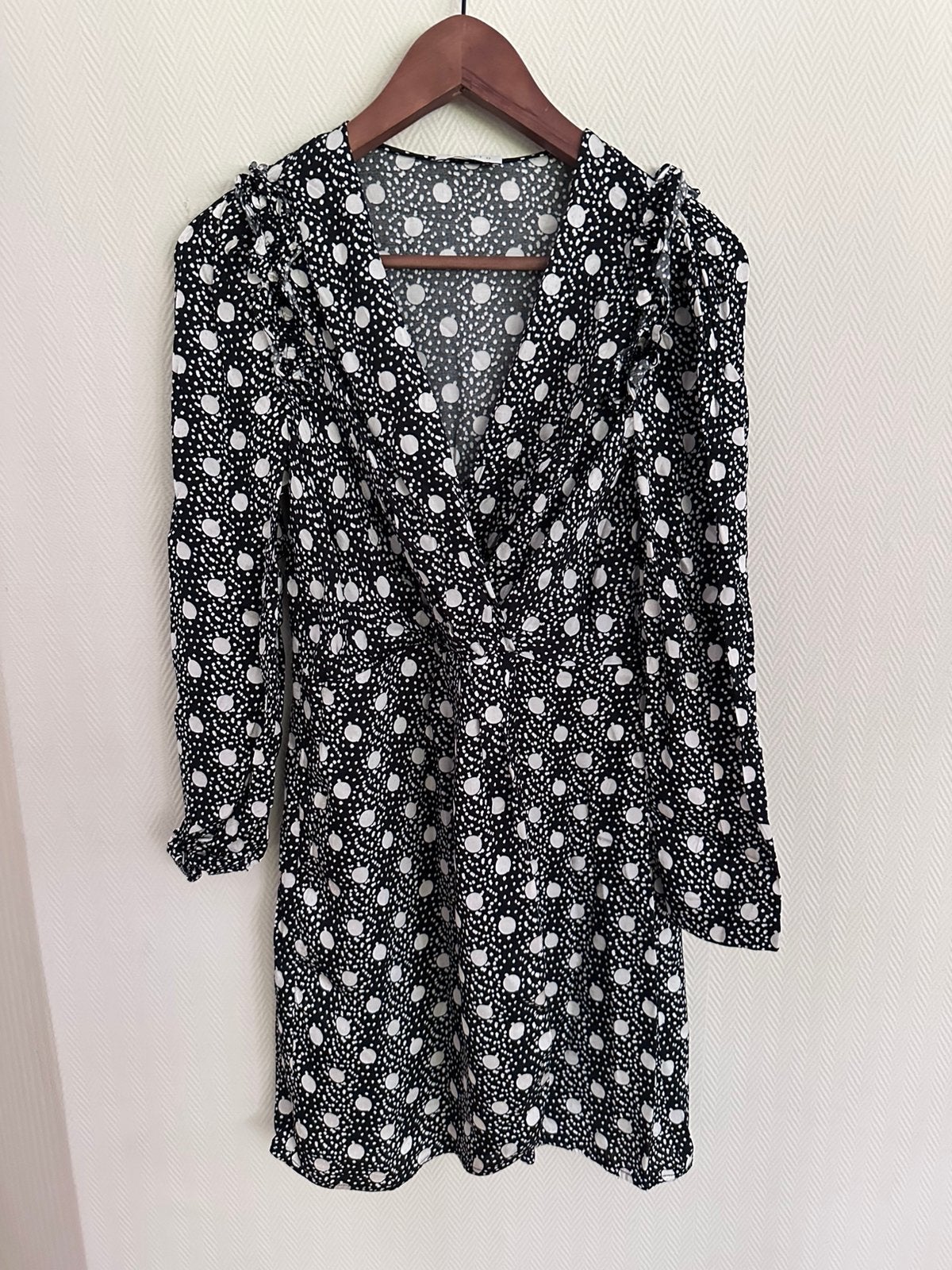Sandro Paris Jurk Maat 38, Kleding | Dames, Maat 38/40 (M), Zwart, Ophalen of Verzenden, Zo goed als nieuw