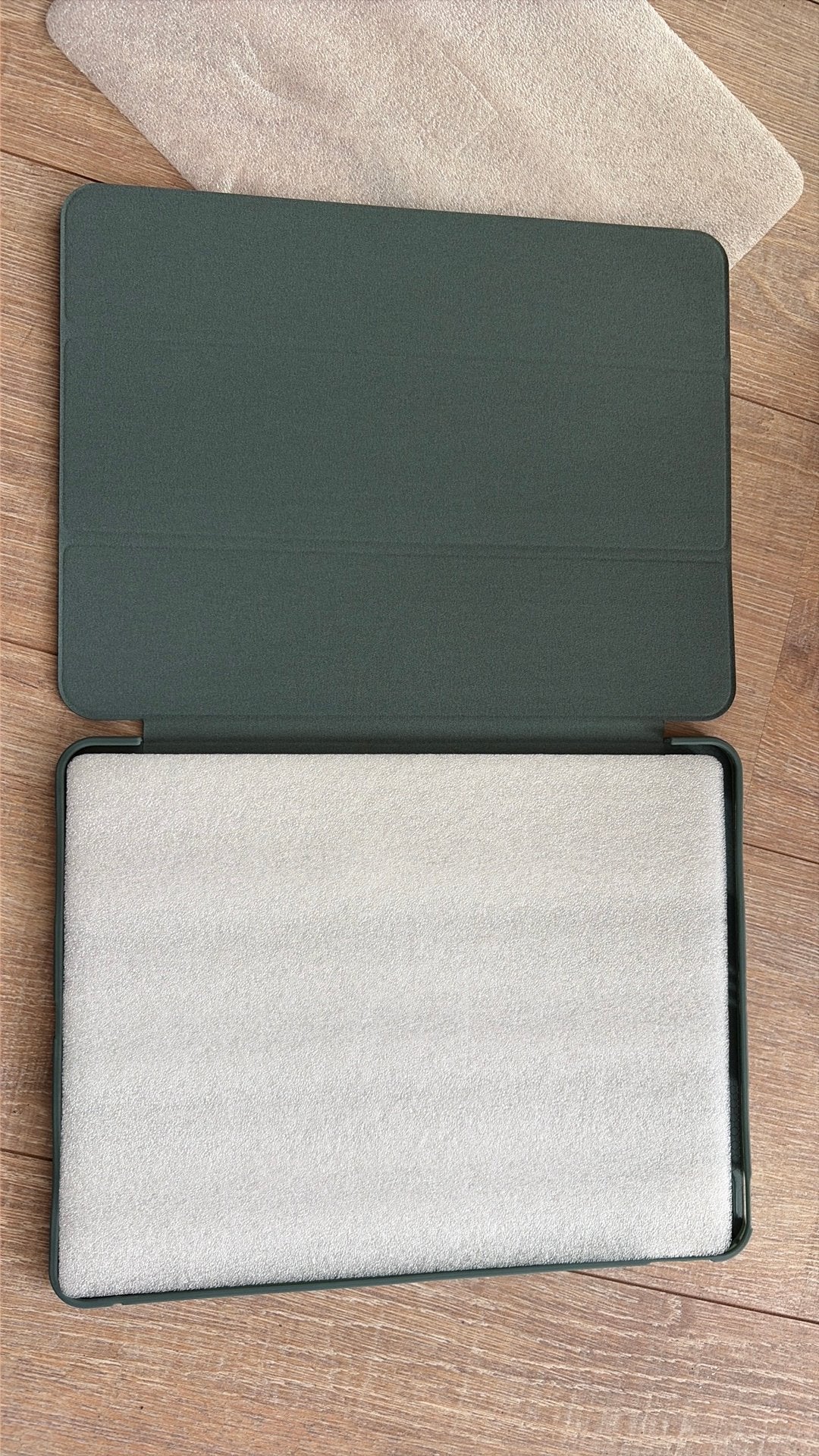 Foto 4 van Nieuwe Groene iPad Pro 12.9 inch Hoes gratis