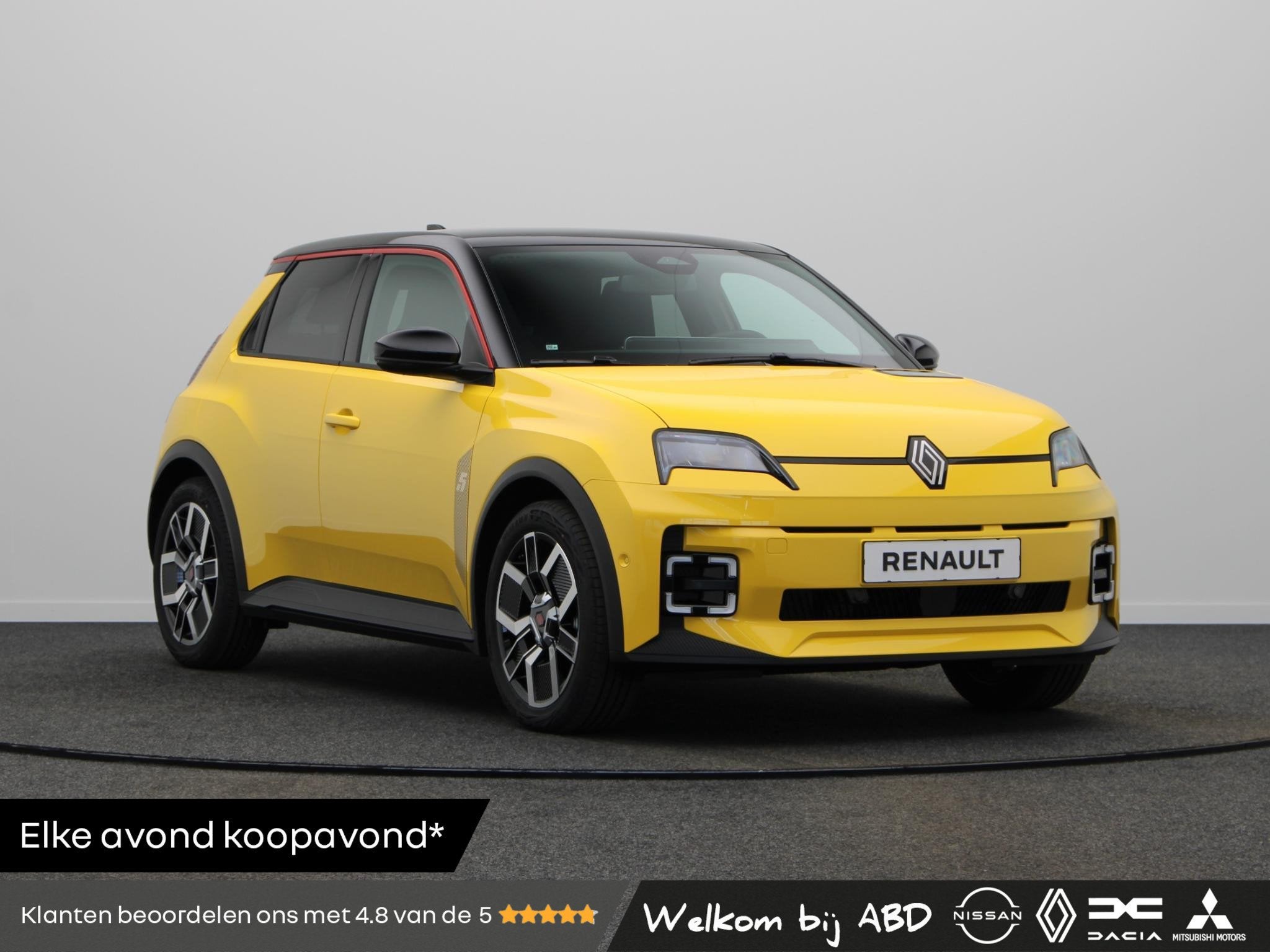 Renault 5 comfort range techno 52 kWh | Vijf jaar garantie |, Auto's, Dealer onderhouden, Stof, Nieuw, 500 kg