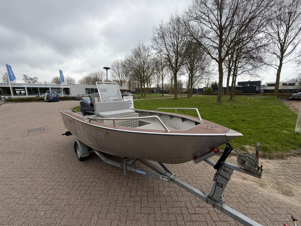 " Marcraft Lake Hunter 496 | Aluminium Visboot | Zelflozend", Watersport en Boten, Vis- en Consoleboten, Niet ingevuld, Gebruikt