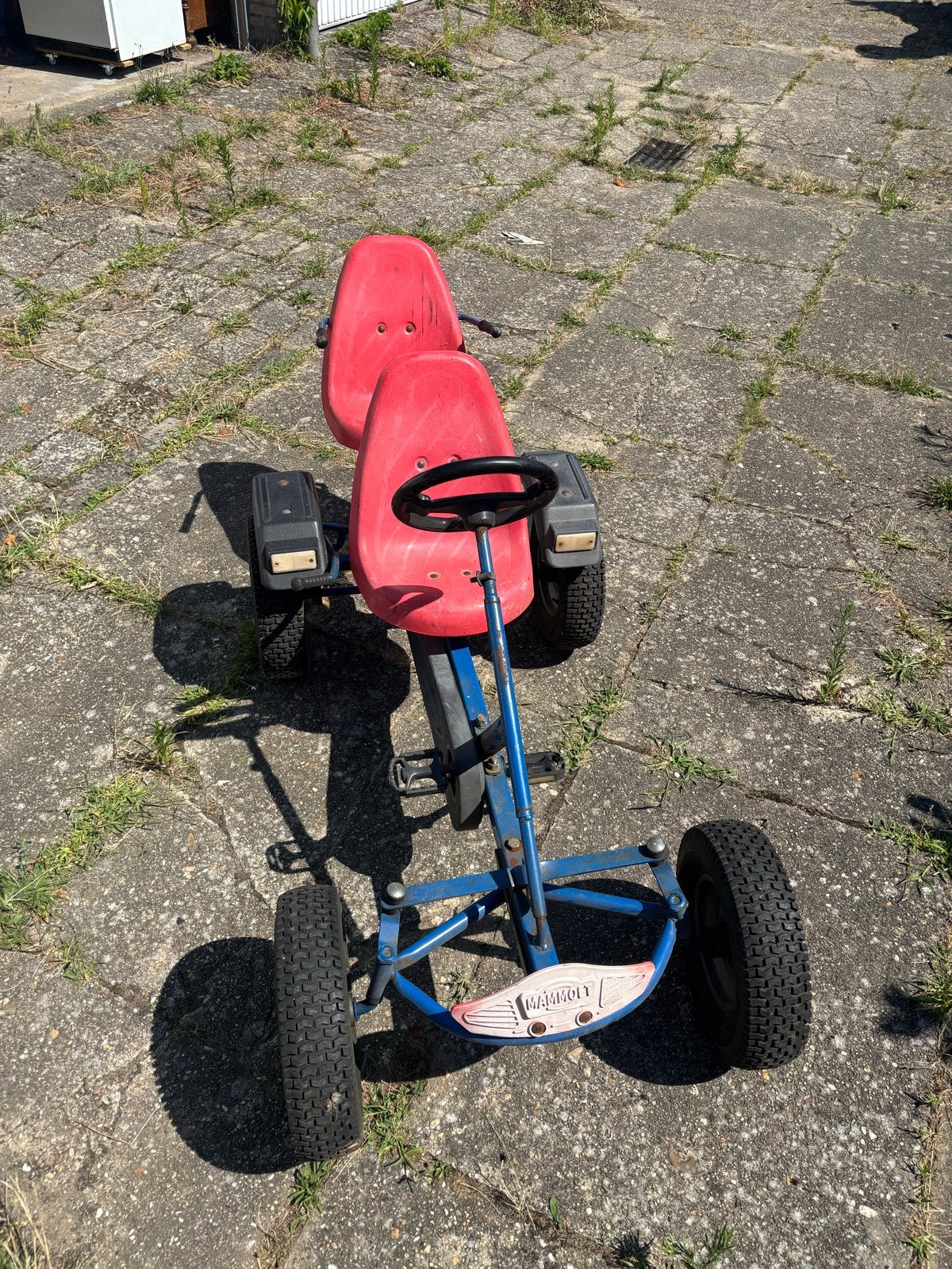Mammoet skelter met duozit, Kinderen en Baby's, Speelgoed | Buiten | Skelters, Ophalen, Gebruikt, Mammoet, Duozit