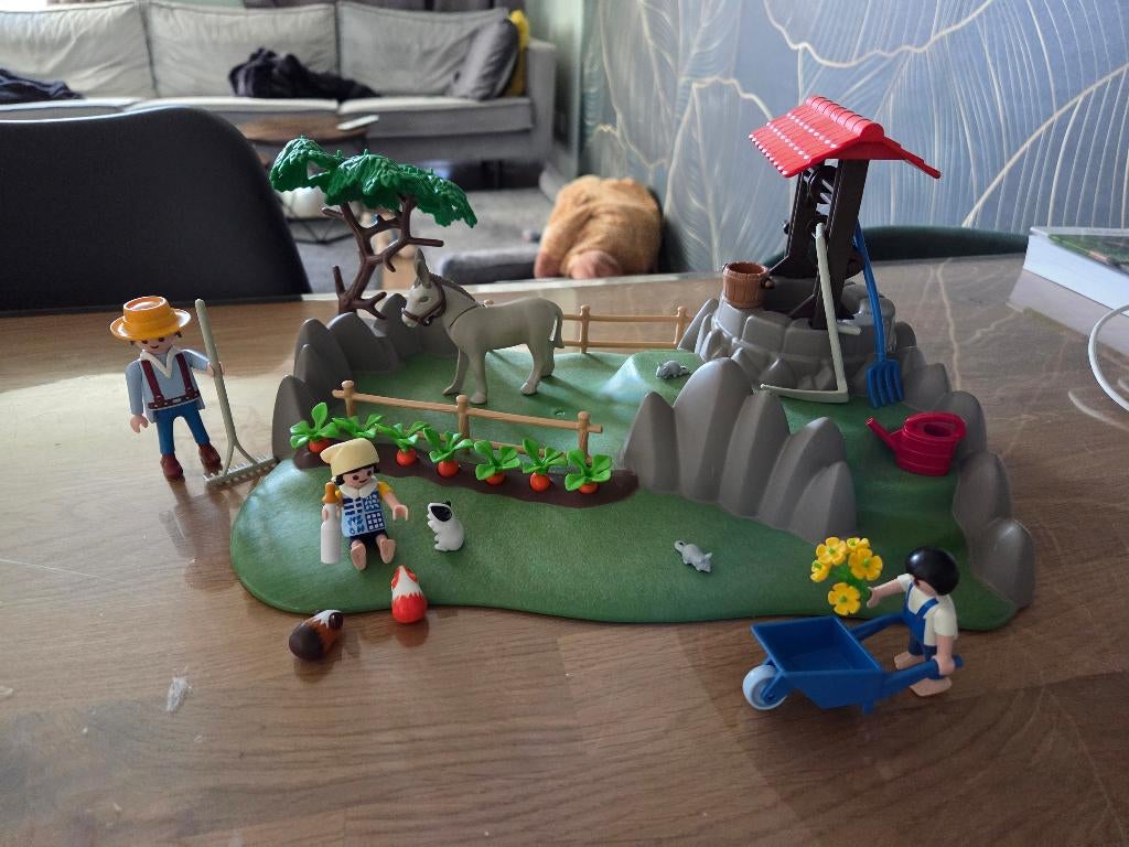 4131 playmobil Het boerderij leven, Ophalen of Verzenden, Gebruikt, Complete set
