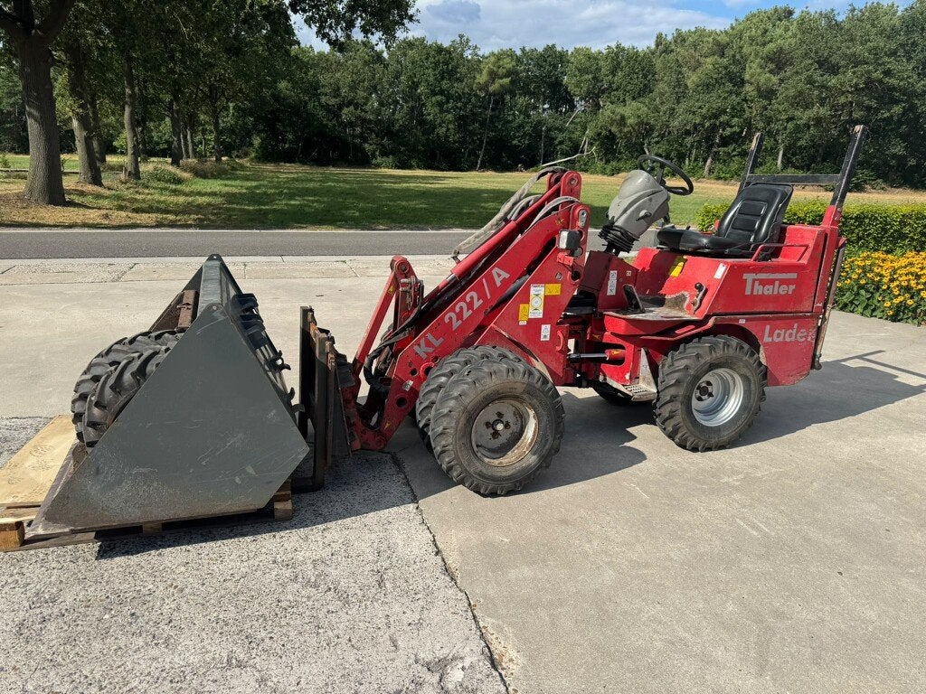 Thaler KL222/a 2007 miniloader mini shovel, Zakelijke goederen, Machines en Bouw | Kranen en Graafmachines, Tobroco, Info@tobroco.nl