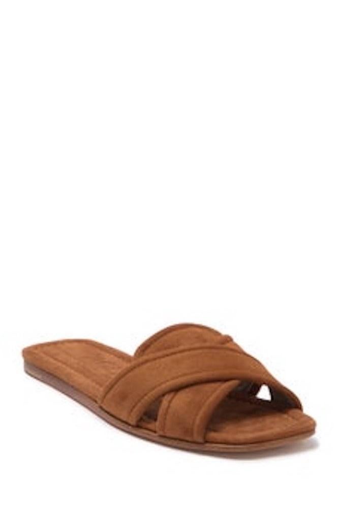 agl haselnut suede sandals slippers | 37, Slippers, Bruin, Verzenden, Nieuw