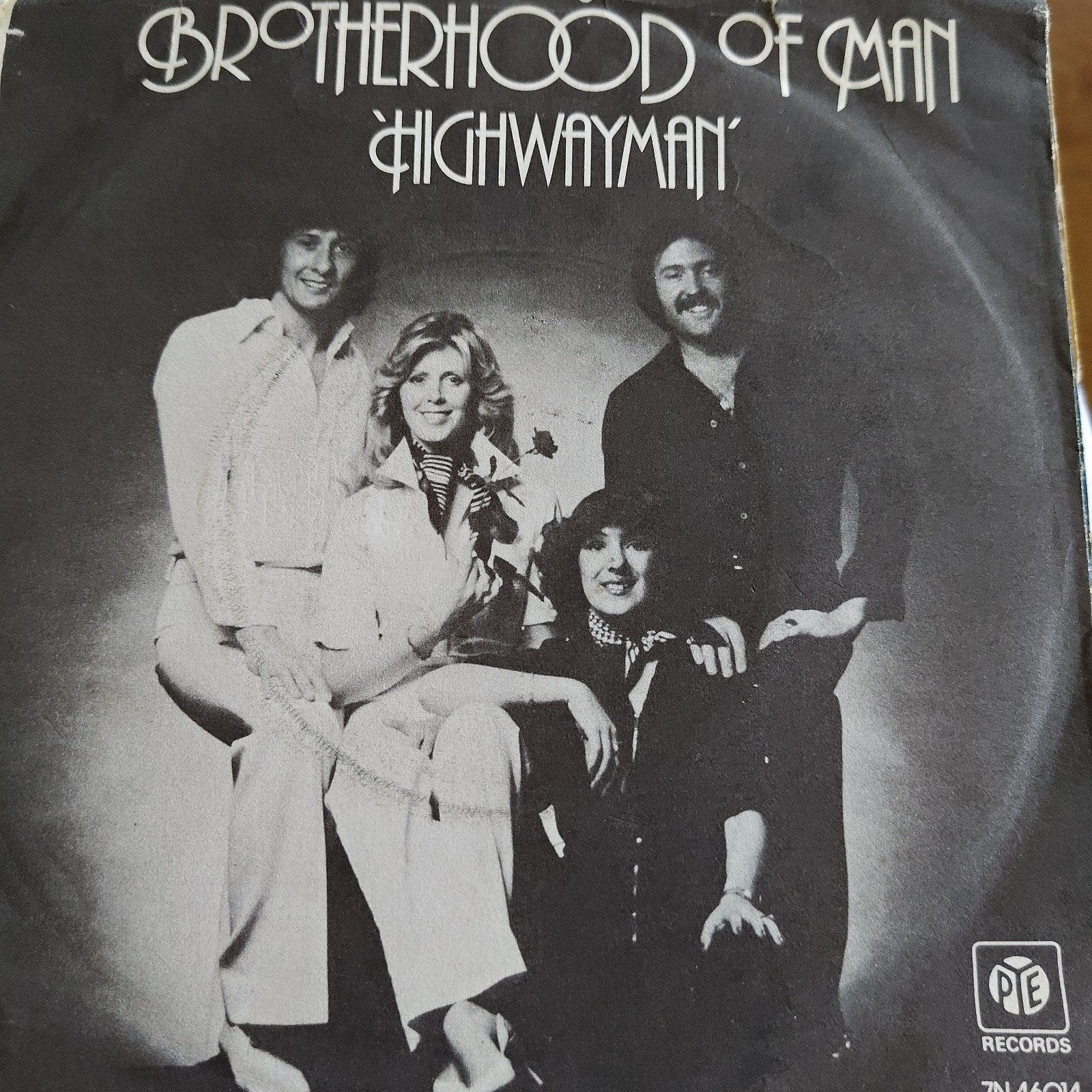 Brotherhood of Man - Highwayman (Vinyl Single), Gebruikt, 7 inch, Ophalen of Verzenden, Pop