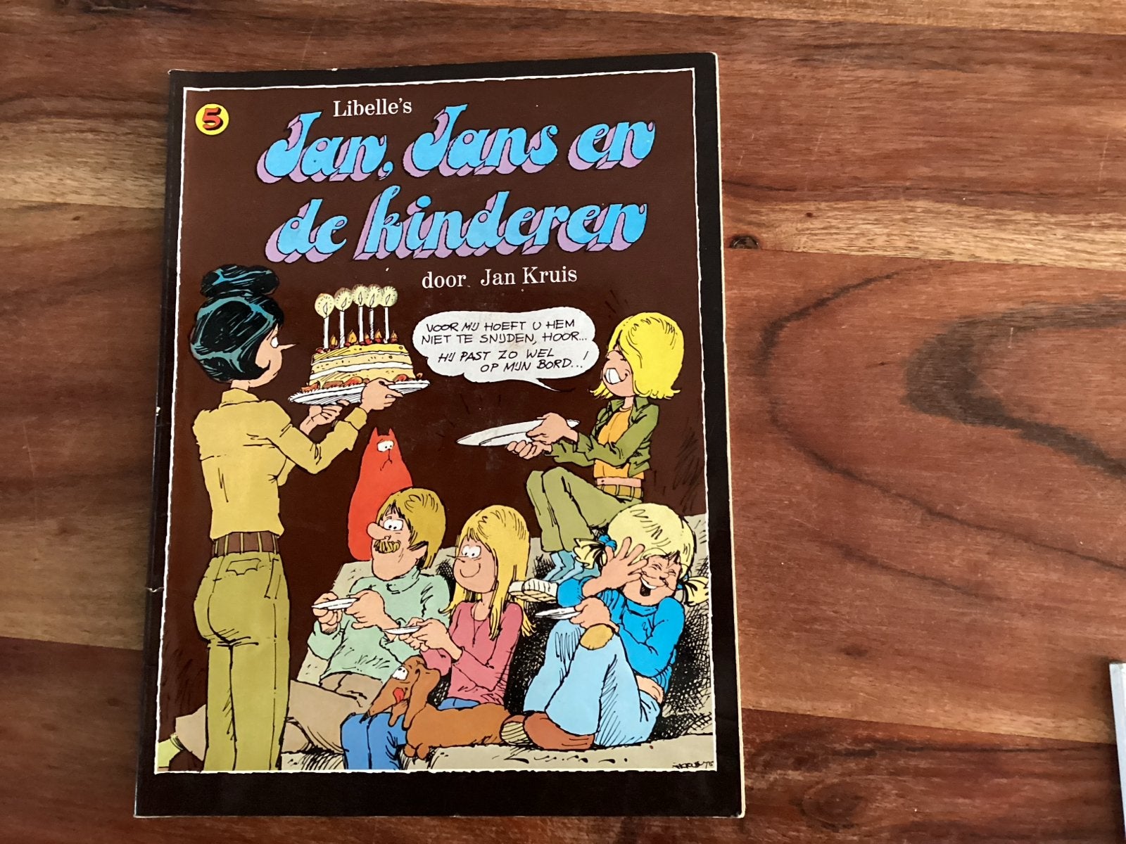 Libelle's Jan, Jans en de kinderen 5 - door Jan Kruis, Eén stripboek, Verzenden, Gelezen