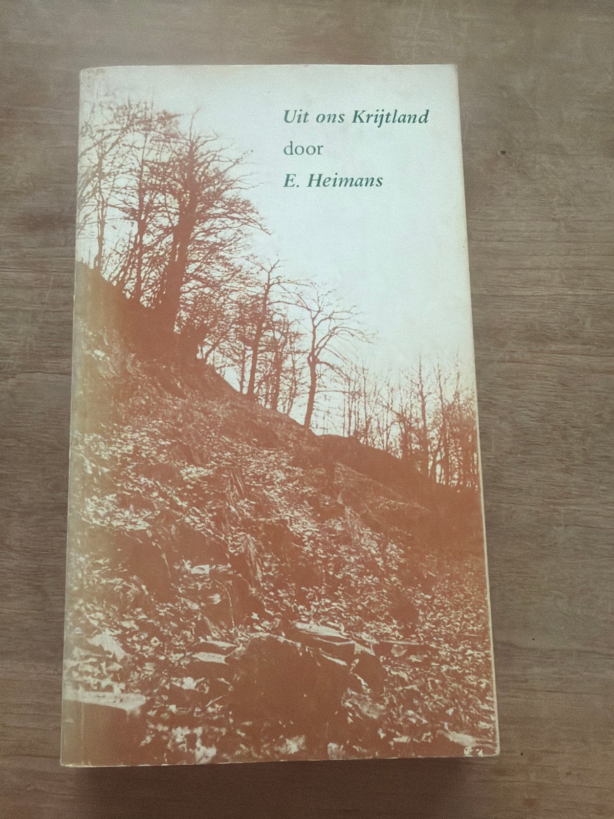 Uit ons Krijtland - E. Heimans (Boek), Ophalen of Verzenden, Gelezen, Nederland