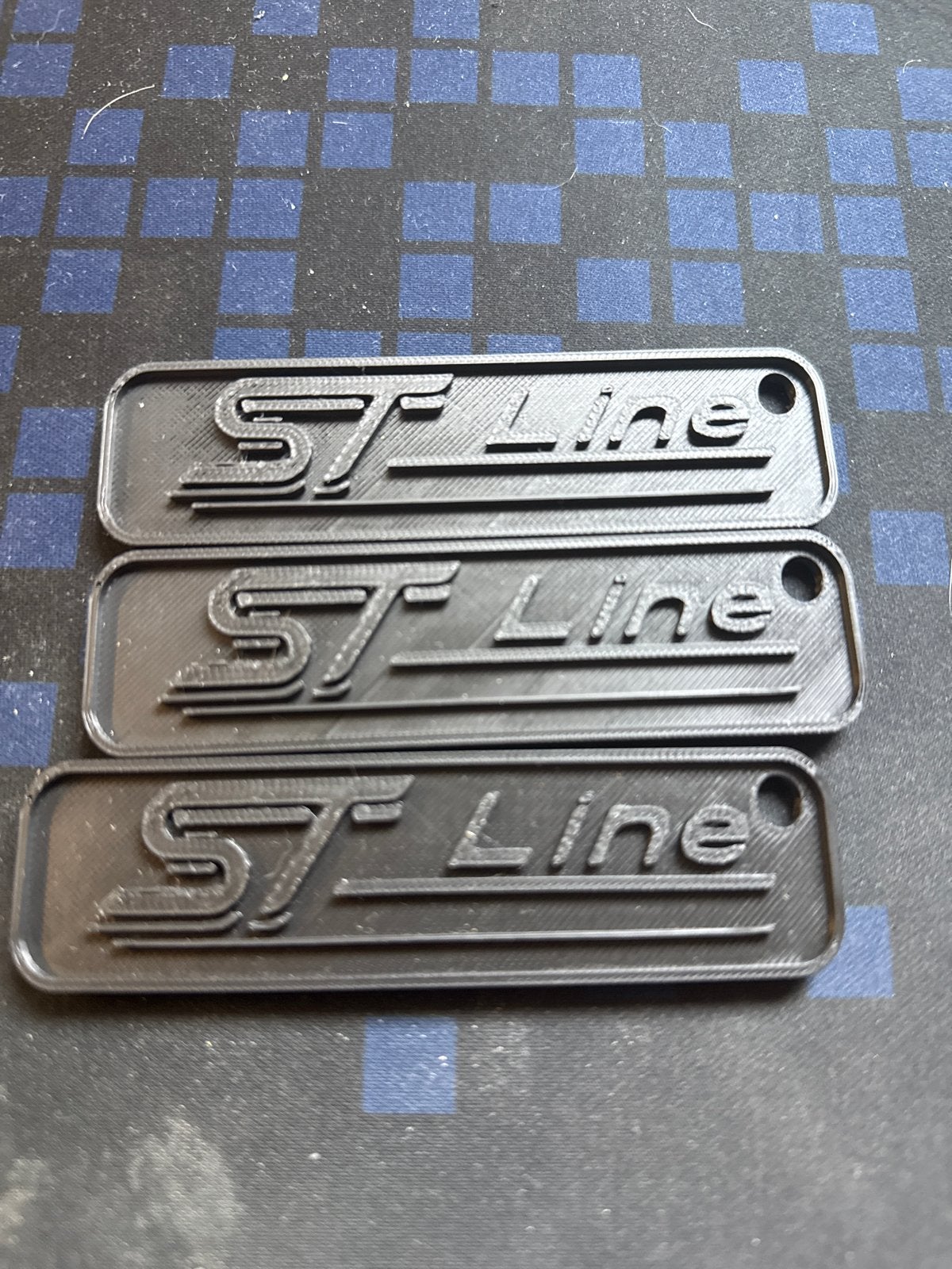 3D Geprinte Sleutelhanger Ford ST Line, Ophalen of Verzenden, Nieuw, Merk