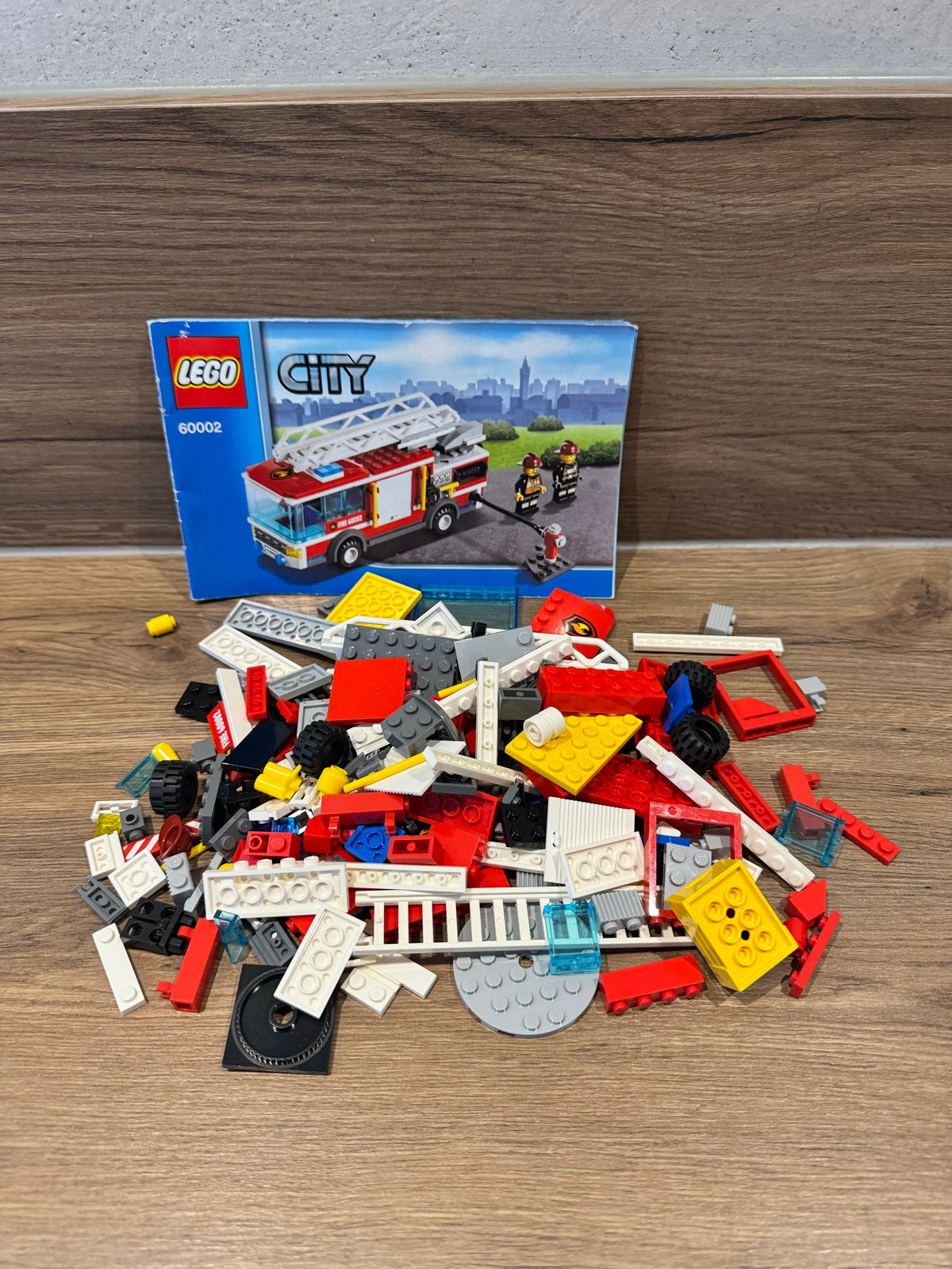 LEGO City Brandweerwagen 60002 - Complete set