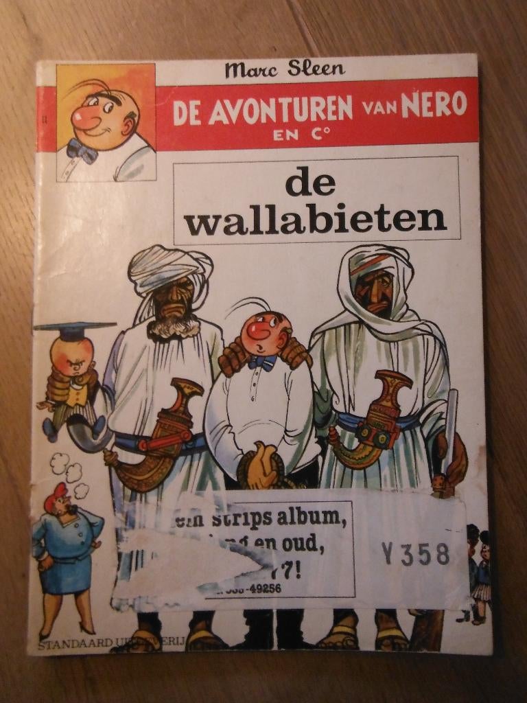De avonturen van Nero en Co. De Wallabieten., Eén stripboek, Ophalen of Verzenden, Gelezen
