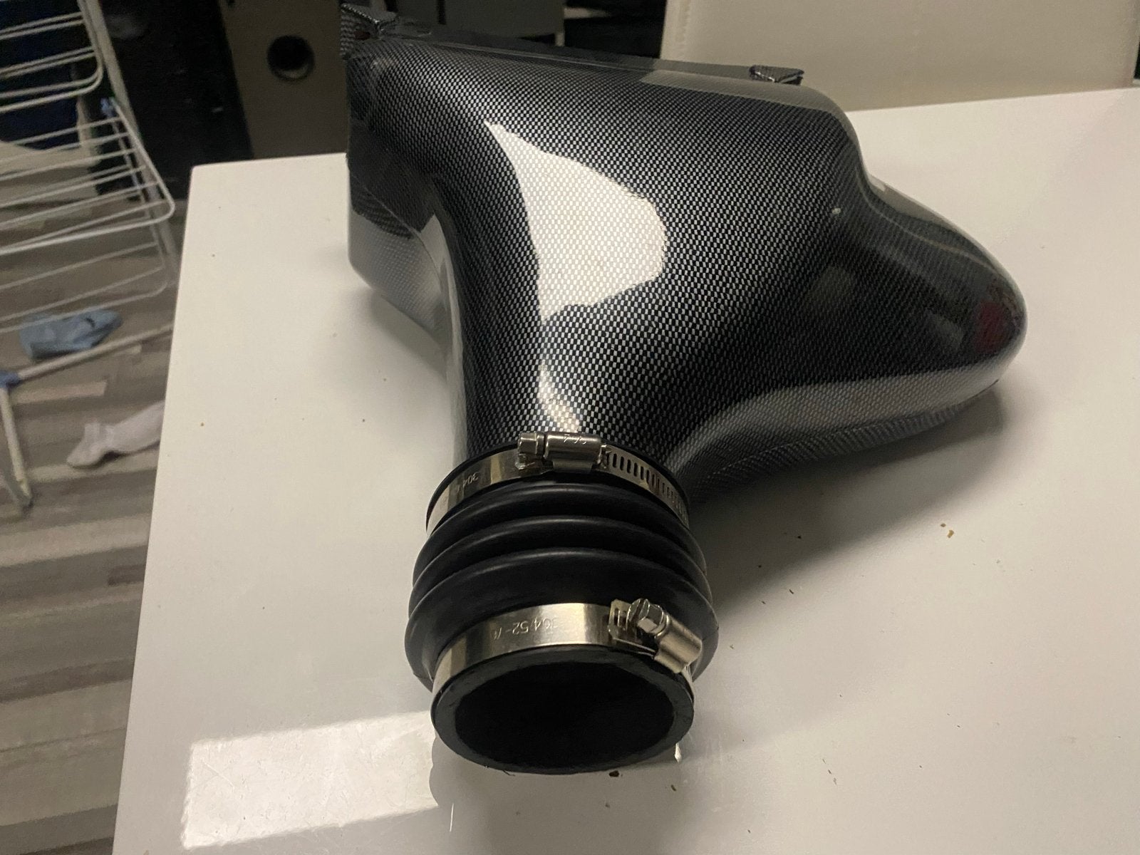 VW Golf 5 GTI Carbon Inlaat Verbinding, Auto-onderdelen, Ophalen of Verzenden, Nieuw, Volkswagen